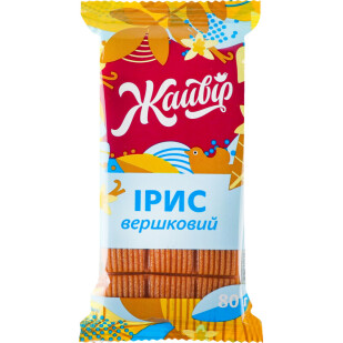 Ирис Жайвір Сливочный, 80г (4820007052934)