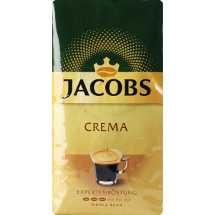 Кофе в зернах Jacobs Crema, 500г (8711000539156)