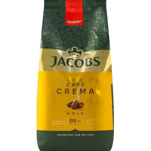 Кофе в зернах Jacobs Crema, 500г (8711000539156)