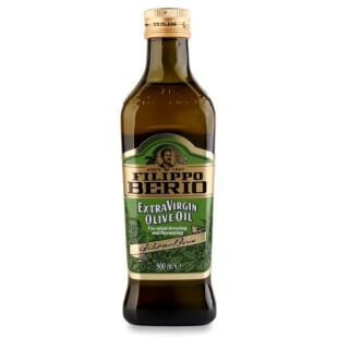Олія оливкова Filippo Berio Extra Virgin с/б, 500мл (8002210500204)