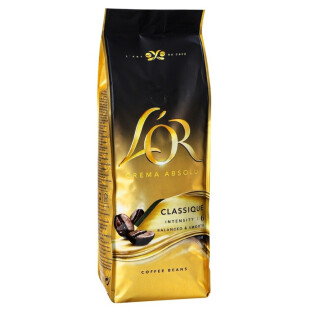 Кава в зернах LOR Crema Absolute Classic, 500г (8711000369852)