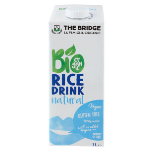 Напиток рисовый The Bridge органический 3%, 1л (8019428000013)