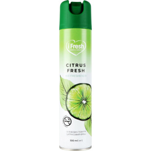 Освіжувач повітря iFresh Citrus fresh, 300мл (4820268100115)