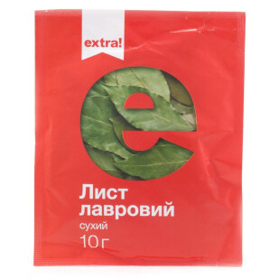 Лист лавровый Extra!, 10г (4824034013128)