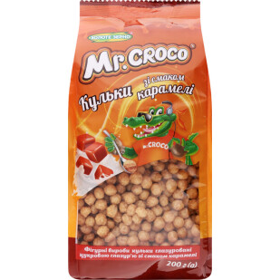 Кульки Mr.Croco зі смаком карамелі, 200г (4820235880132)