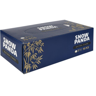 Салфетки Сніжна панда Extra Care 3-слойные, 90шт (4820183971210)