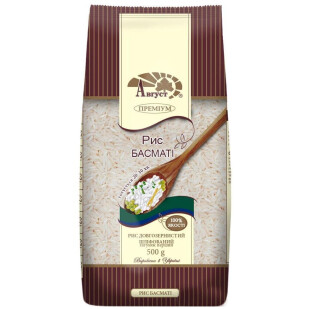 Рис Август Басмати, 500г (4 820 019 600 505)