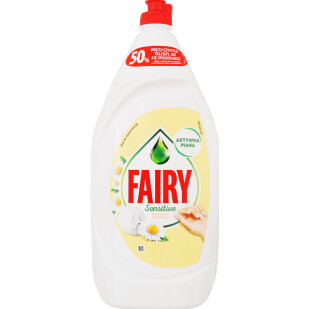 Средство для мытья посуды Fairy Ромашка и витамин Е, 1350мл (8001090622129)