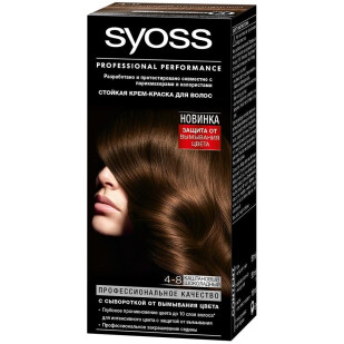 Краска для волос Syoss 4-8 Каштановый-шоколадный, шт (4015000544610)