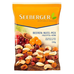 Смесь Seeberger орехово-ягодная, 150г (4008258156001)