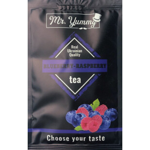 Чай концентрированный Mr. Yummy со вкусом черника-малина, 50г