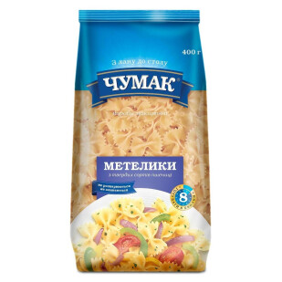 Изделия макаронные Чумак Бабочки, 400г (4820156762395)