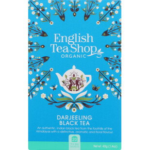 Чай черный English Tea Shop Darjeeling органический, 25*2г (0680275040187)
