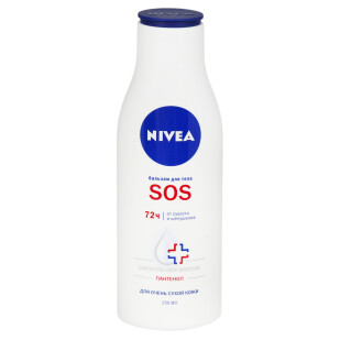 Бальзам для сухой кожи тела Nivea SOS увлажняющий, 250мл (4005900029850)