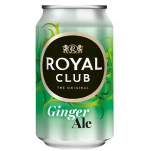 Напиток Royal Club Имбирный эль б/алк газ, 0,33л (8715600233612)