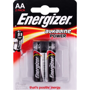 Батарейка Energizer LR06 BASE, 2шт/уп (7638900297416)