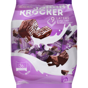 Конфеты Roshen Johnny Krocker Milk, 350г (4823077635533)