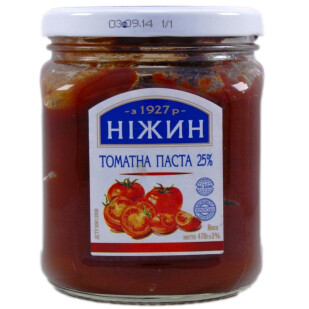 Паста томатная Ніжин 25%, 470г (4823006802555)