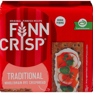 Хлібці Finn Crisp Traditional житні, 200г (6410500098270)