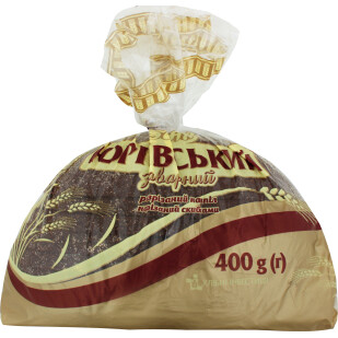 Хлеб Цар-Хліб Юрьевский заварной, 400г (4820159020126)