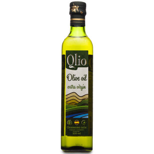 Масло оливковое Qlio первого холодного отжима, 500мл (4820078574182)