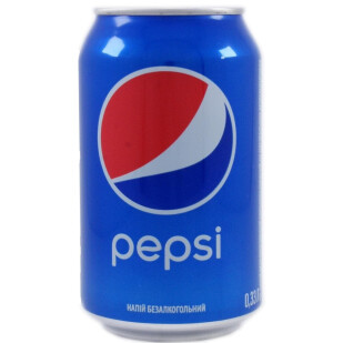Напиток Pepsi ж/б, 0,33л (4823063111829)