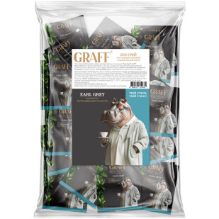 Чай черный Graff байховый с ароматом бергамота, 50*1,8г (4820279611679)