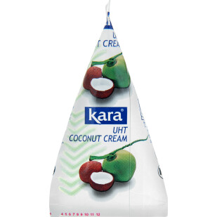 Сливки кокосовые Kara натуральные пастеризованные 24%, 65мл (8886303210061)