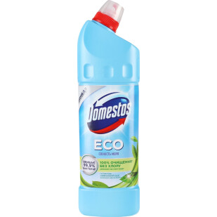Засіб чистячий універсальний Domestos Eco Свіжість моря, 1л (8720182992680)