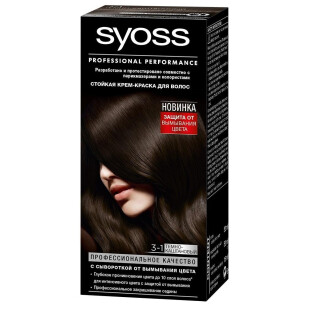 Краска для волос Syoss 3-1 Темно-каштановый, шт (4015000544641)