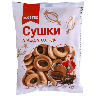 Сушка Extra! сладкая с маком, 300г (4820256910801)