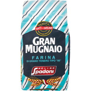 Мука пшеничная Molino Spadoni из мягких сортов для пасты, 1кг (8002213000015)
