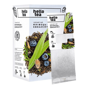 Чай травяной Hello Tea Можжевельник-эвкалипт, 20×3г/уп