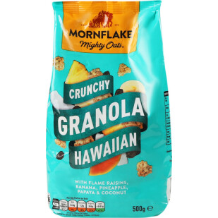 Гранола Mornflake гавайская, 500г (5010026512062)