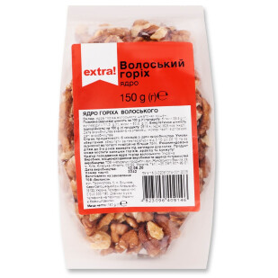 Орех грецкий Extra!, 150г (4824034035625)