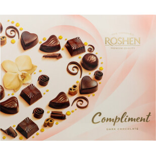 Конфеты Roshen Compliment шоколадные, 145г (4823077625879)