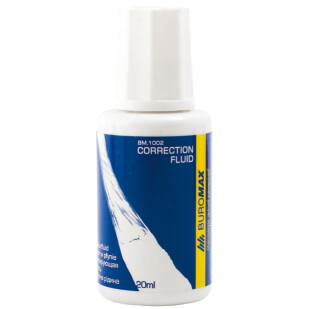 Корректорующая жидкость Buromax с кисточкой, 20 мл (4824004008109)