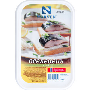 Сельдь Norven филе в масле, 180г (4820185100748)