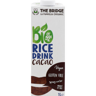 Напій рисовий The Bridge з какао, 1л (8019428000228)