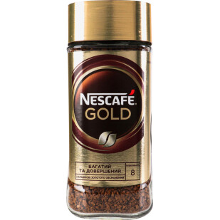 Кофе растворимый Nescafe Gold, 95г (7613036748988)