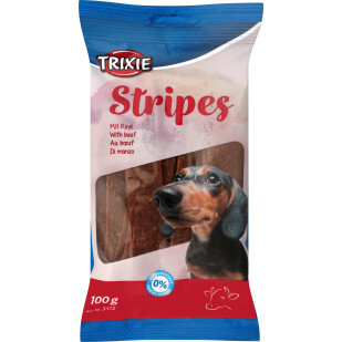 Лакомство для собак Trixie Stripes Light с говядиной, 100г (4011905031729)