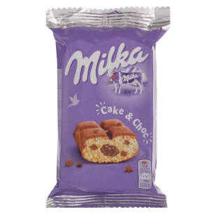 Бісквіт Milka з шоколадною начинкою, 35г (7622210880093)