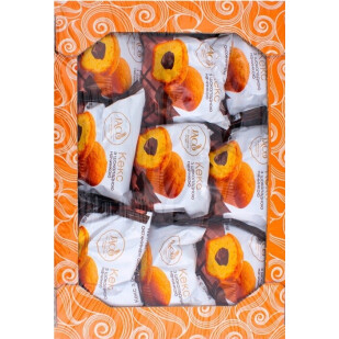 Кекс Жако с шоколадом в индивидуальной упаковке, 1кг/ящ