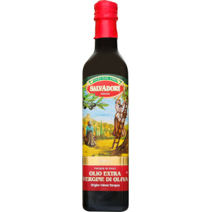 Масло оливковое Salvadori Extra Virgin, 500мл (8008460012023)