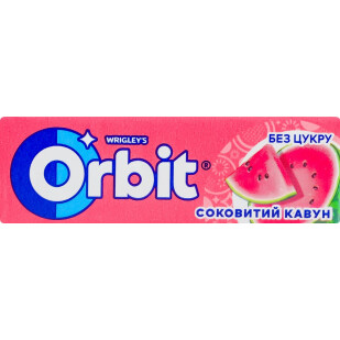 Жувальна гумка Orbit Соковитий кавун, 14г (42113270)
