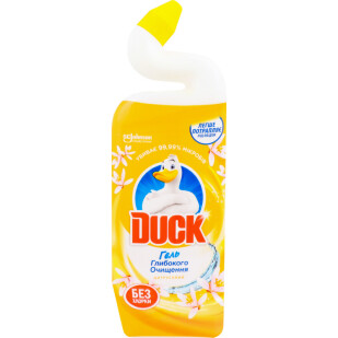 Гель чистящий для унитаза Duck Цитрус, 500мл (4823002000733)