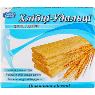 Хлібці Хлібці-Удальці пшенично-вівсяні, 100г (4825568721732)
