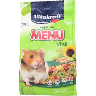 Корм для хомяков Vitakraft Menu, 400г (4008239292223)