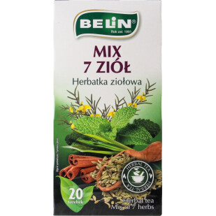 Чай травяной Belin 7 трав, 20х1,8г (5900675005940)