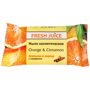 Мыло косметическое Fresh Juice Orange&Cinnamon, 75г (8588006034349)
